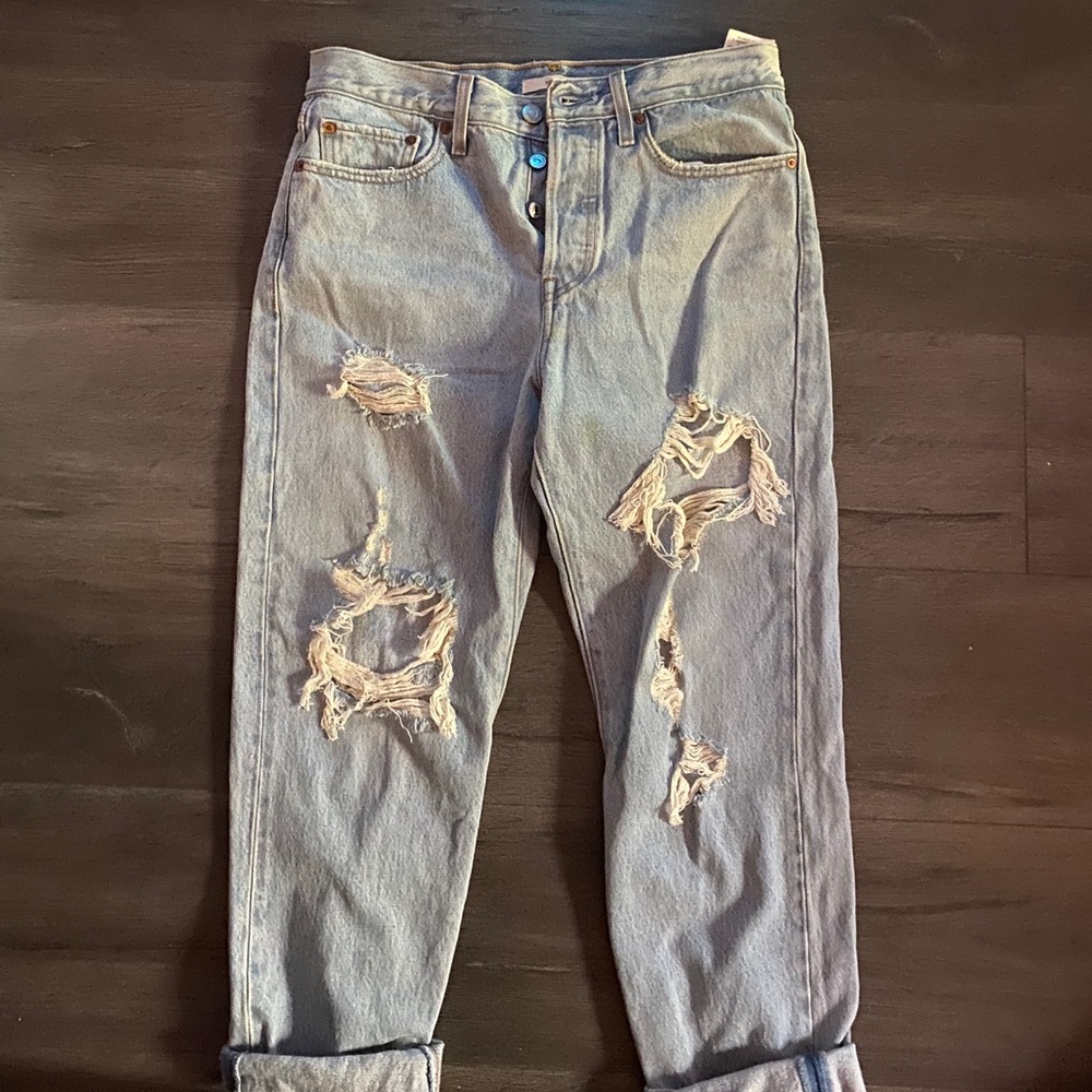 High waisted Levi Wedgie Jeans